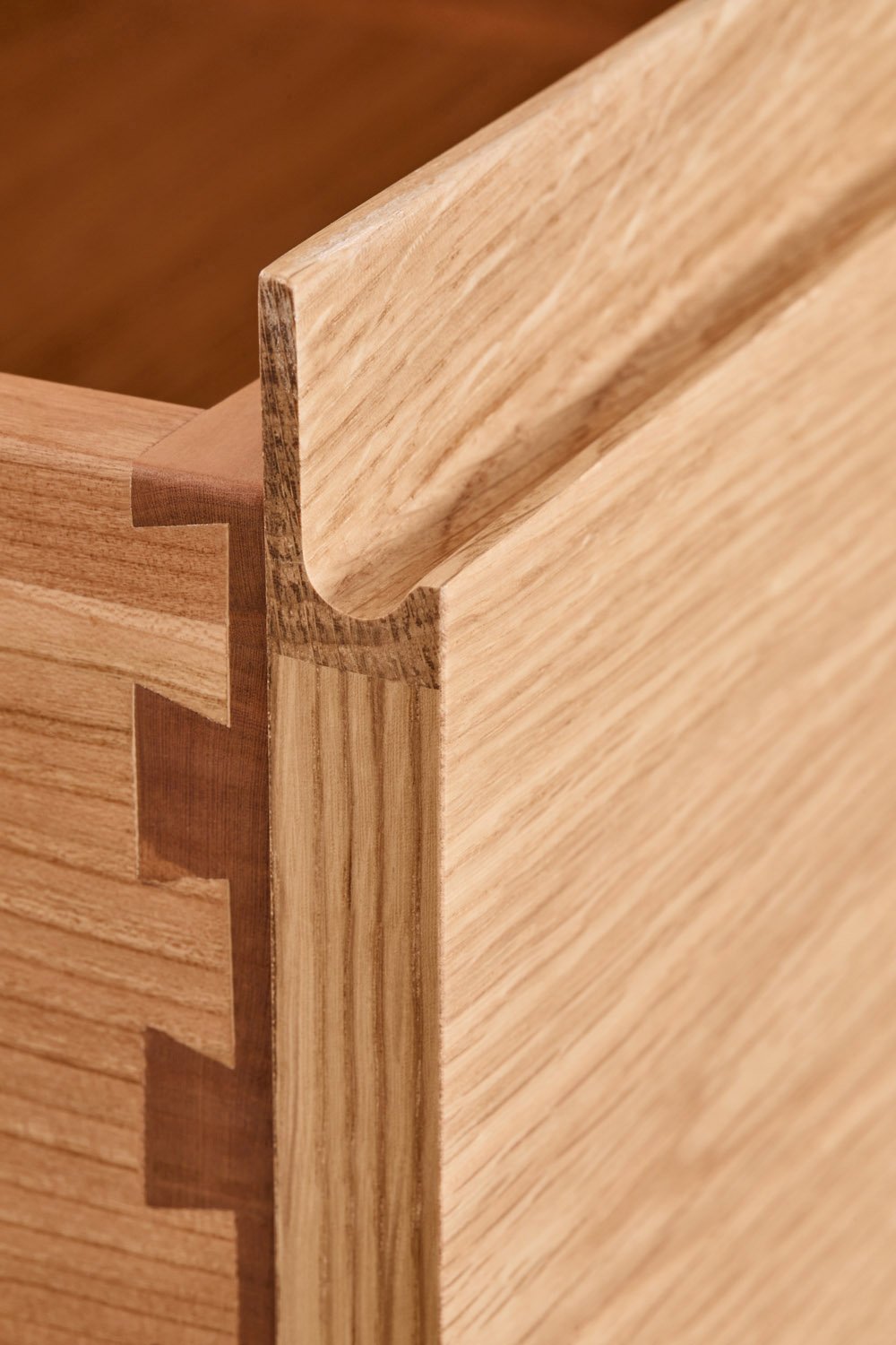 Comodino in legno Treveris, immagine della galleria 8