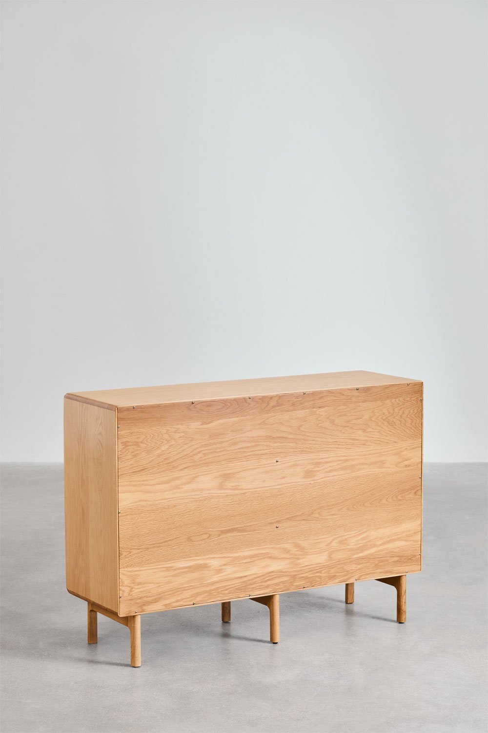 Cassettiera in legno Treveris a 6 cassetti, immagine della galleria 5