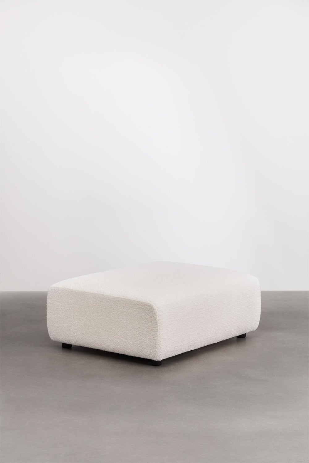 Divano modulare con chaise longue angolare sinistra a 3 pezzi con pouf ↔︎450 cm Bruna, immagine della galleria 8