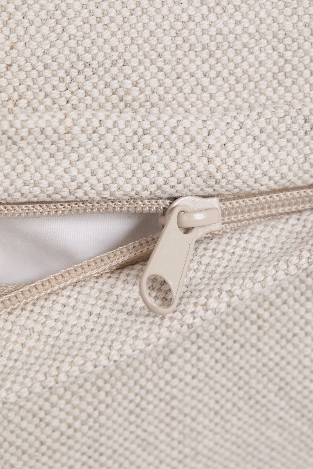 Pouf Grace in lino e cotone, immagine della galleria 3