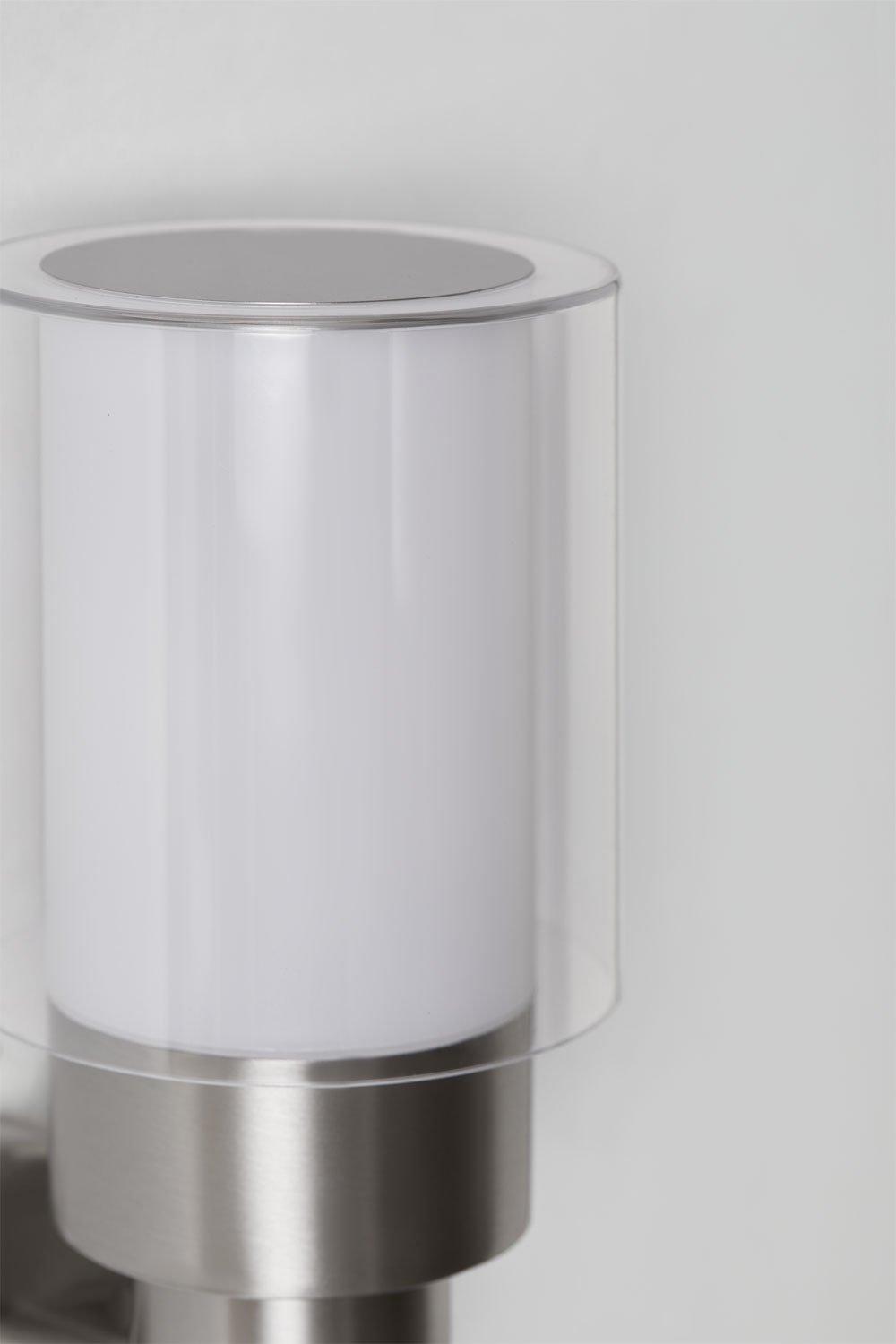 Lampada da parete per esterno Vantol in acciaio inox, immagine della galleria 5