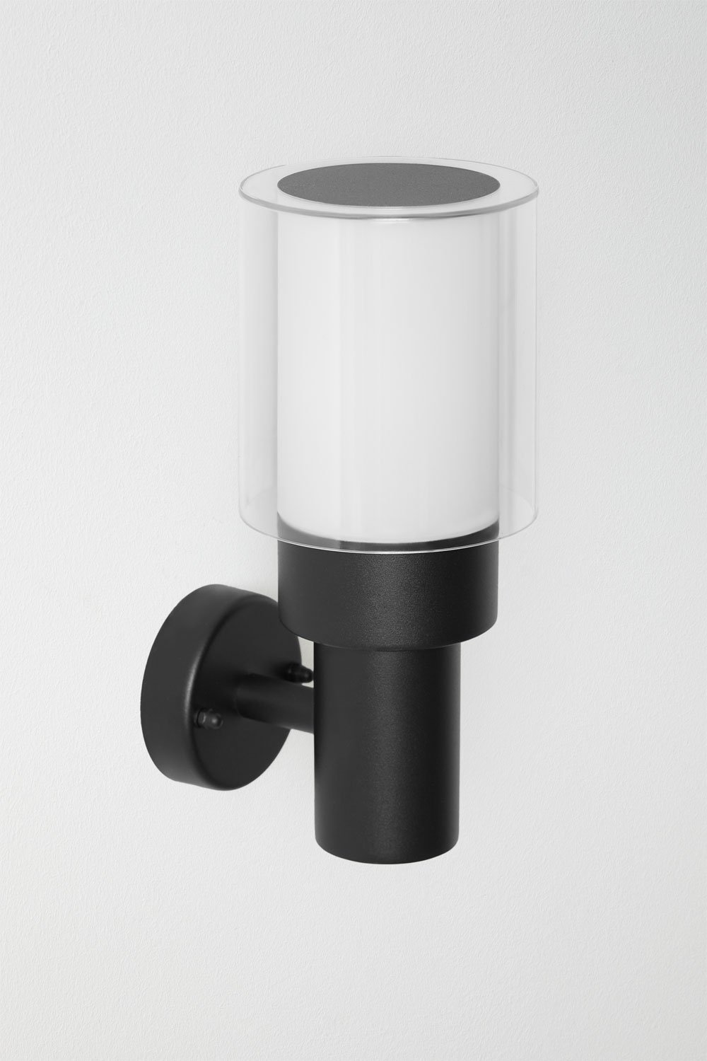 Lampada da parete per esterno Vantol in acciaio inox, immagine della galleria 1