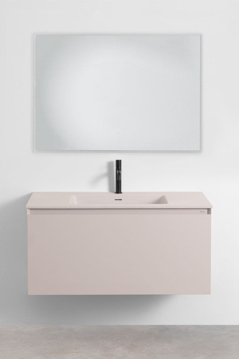 Set mobili da bagno in legno Macrae con lavabo integrato    , immagine della galleria 2