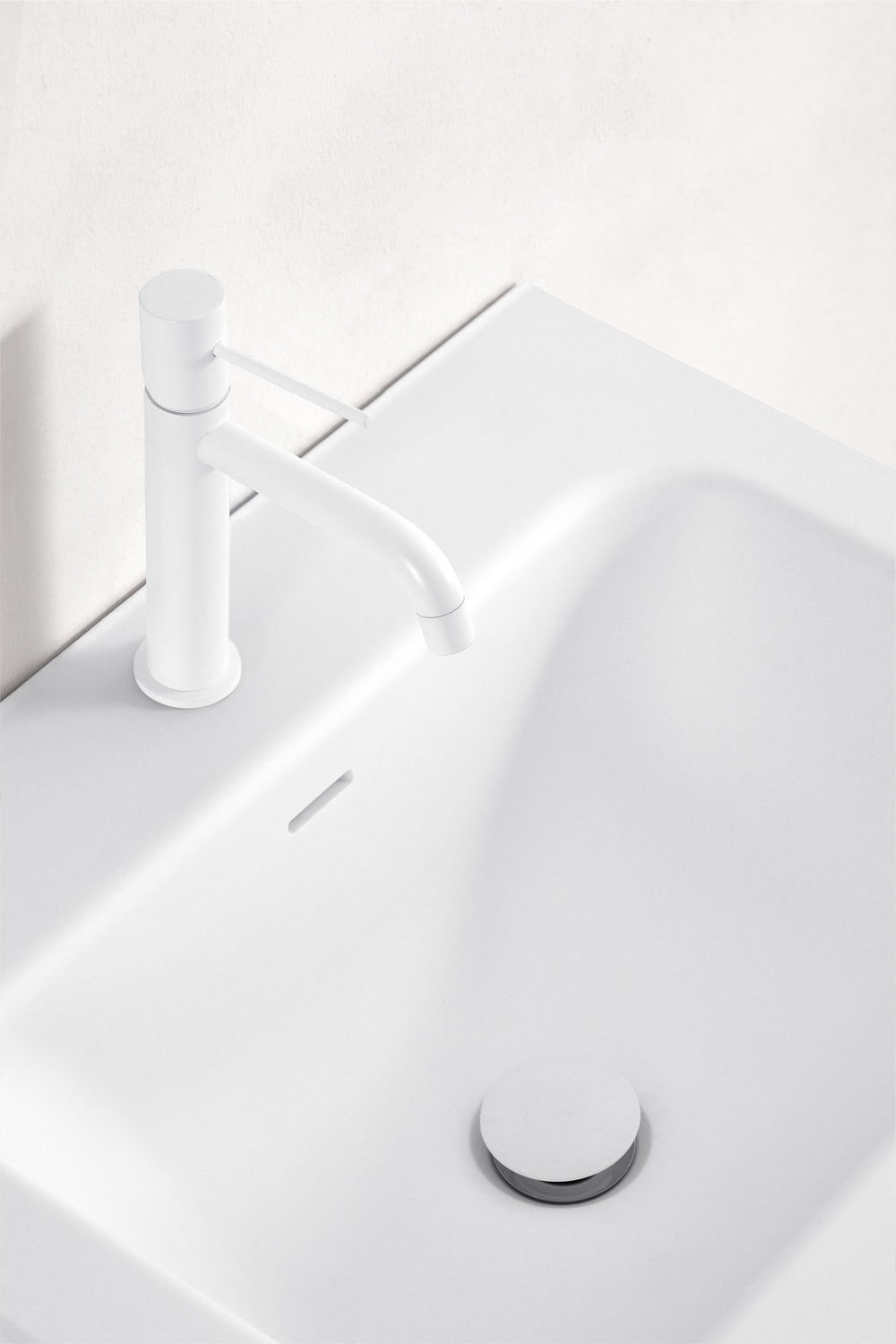 Set mobili da bagno in legno Macrae con lavabo integrato    , immagine della galleria 4