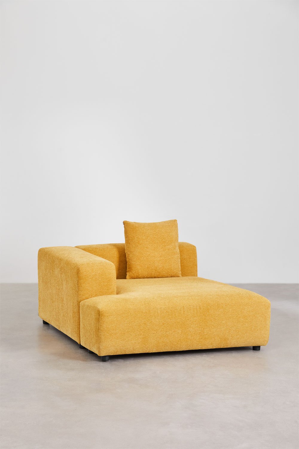 Modulo chaise longue sinistro con cuscino per divano componibile Bruna , immagine della galleria 1