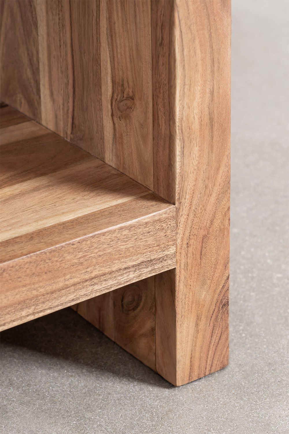 Set di mobili da bagno in legno di acacia Vacry, immagine della galleria 5