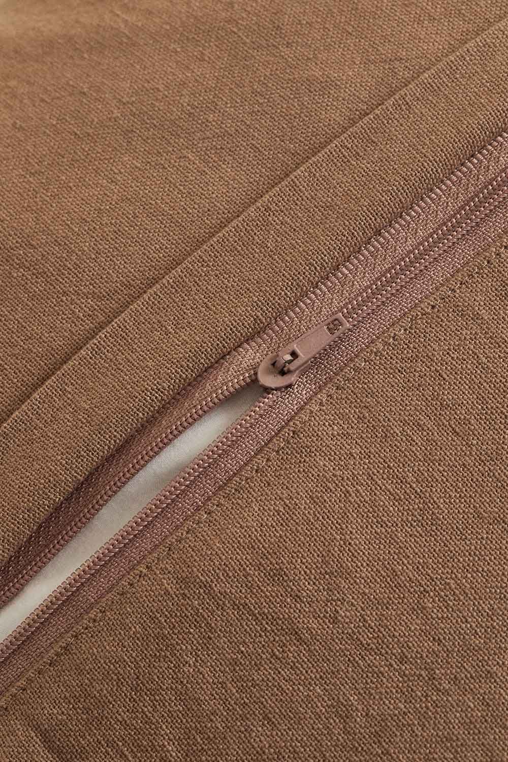 Cuscino quadrato 45x45 cm in tessuto bouclé Zanero, immagine della galleria 7