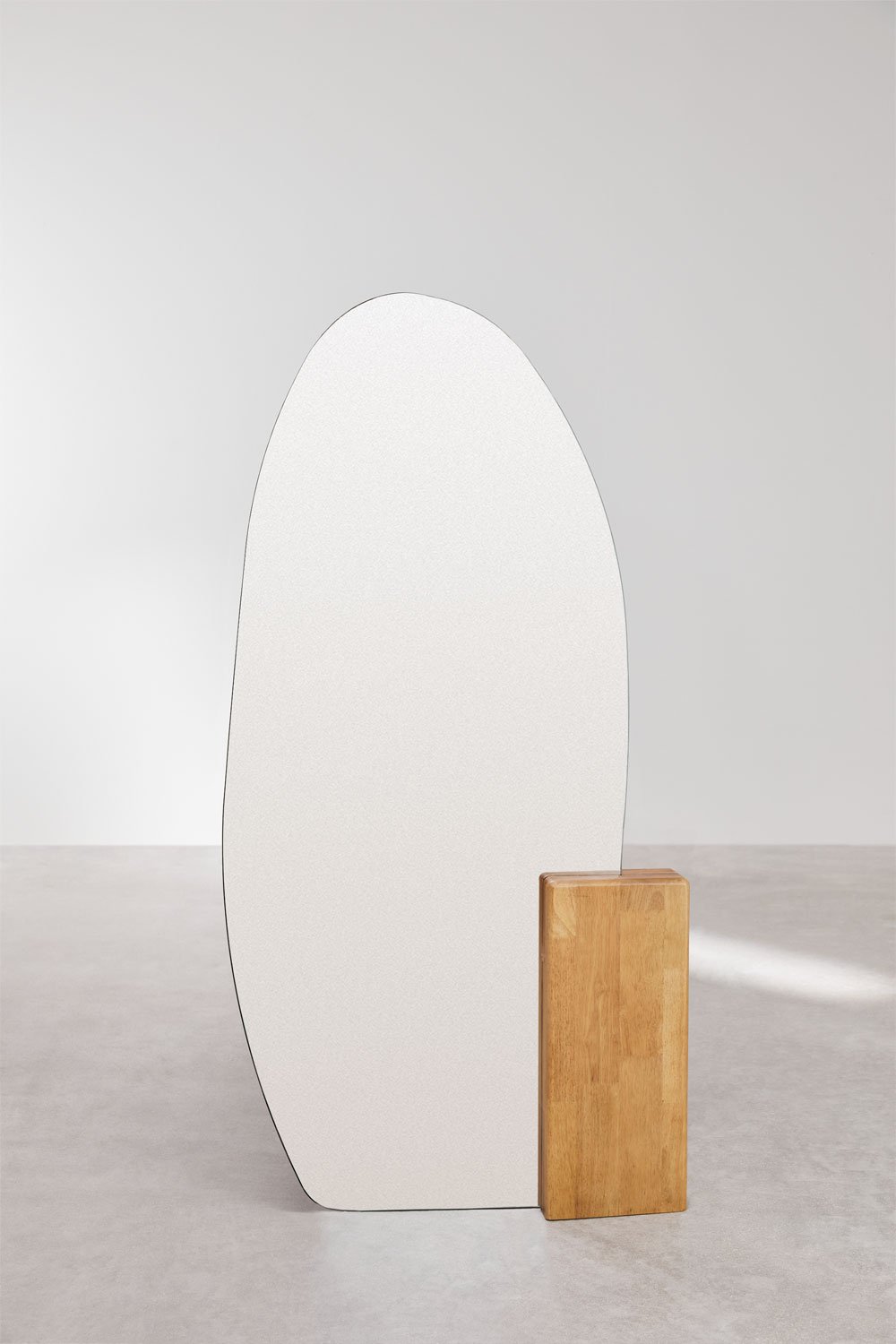 Specchio da terra in legno di rovere 80x160 cm Eriste, immagine della galleria 3