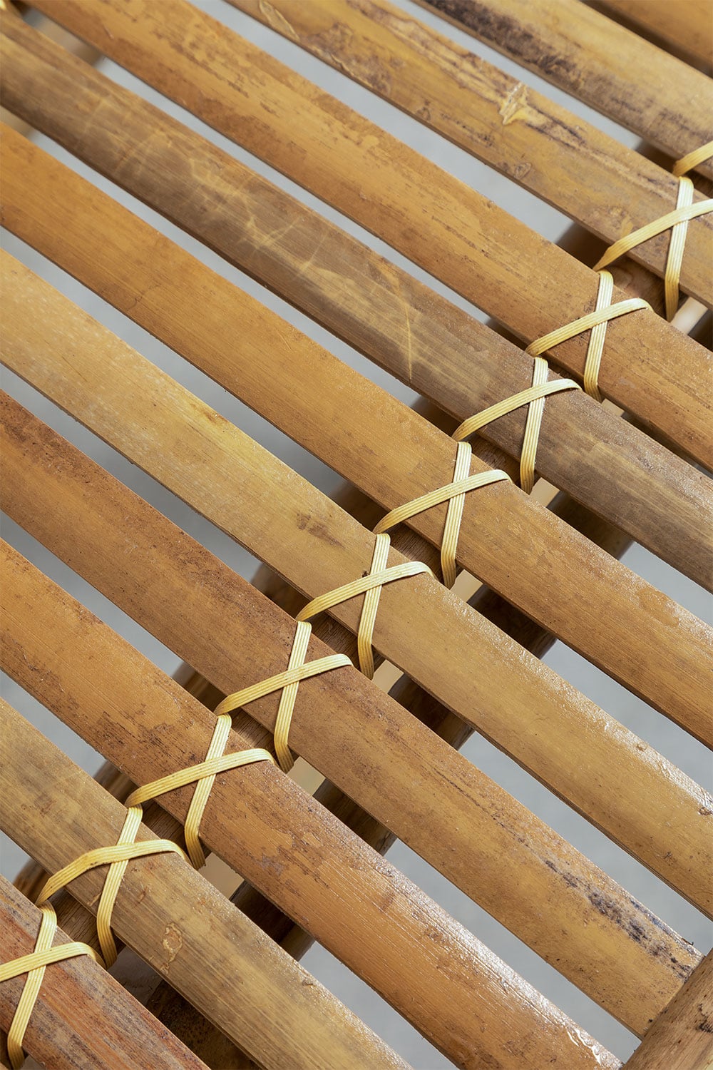 Tiita Set Di 2 Sedie Pieghevoli In Rattan E Legno - Stile Mid-Century, Per Sala Da Pranzo, Soggiorno, Piccoli Spazi - 5
