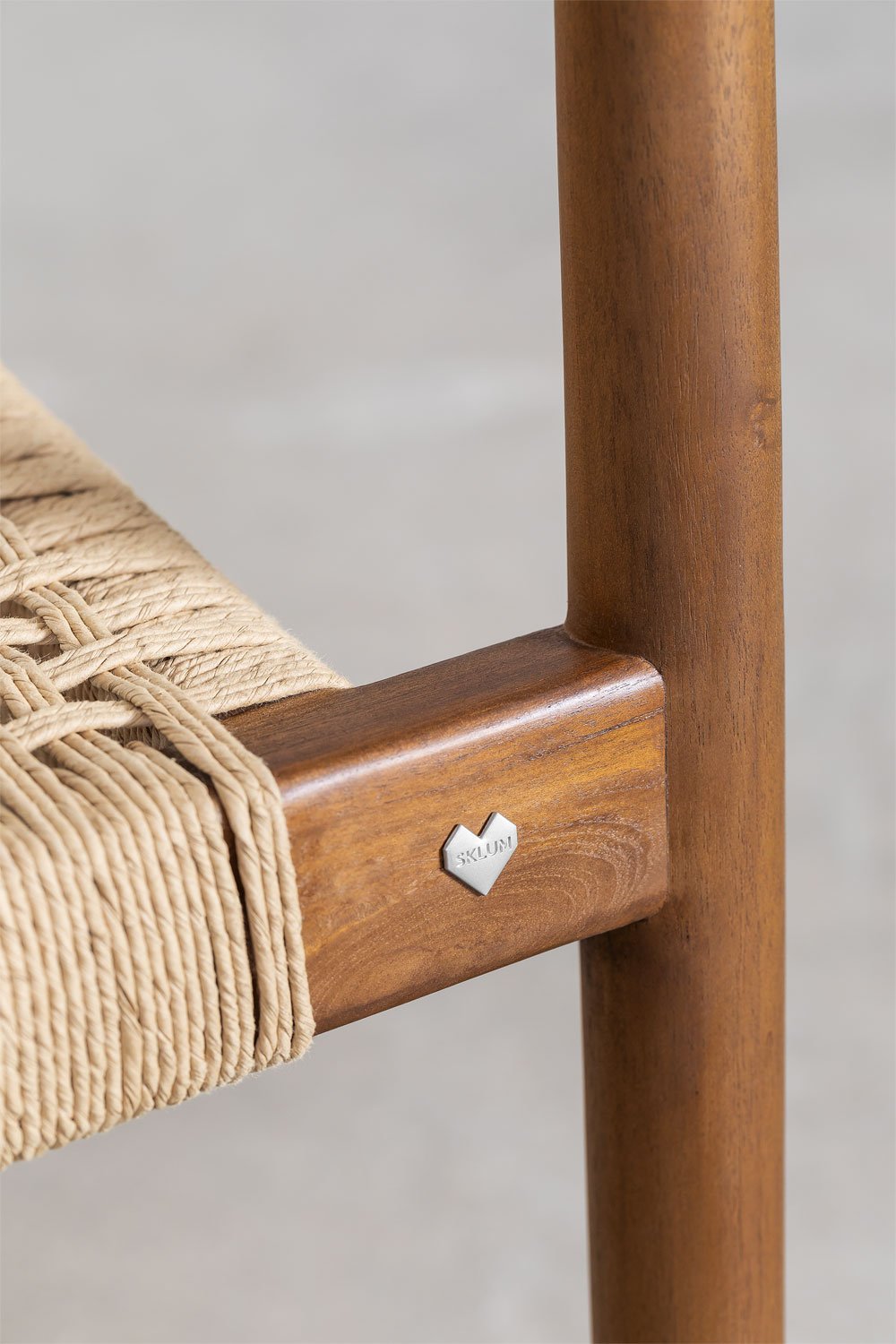 Confezione da 2 sedie da pranzo in legno di teak Visby Design, immagine della galleria 7