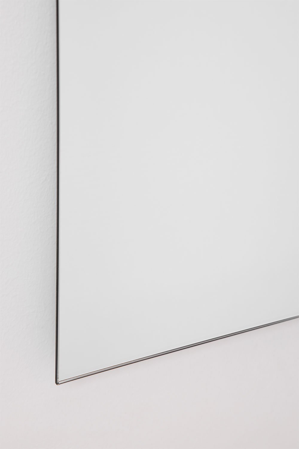 Specchio da parete rettangolare 55x90 cm per bagno con luce LED e antiappannamento Riben, immagine della galleria 6