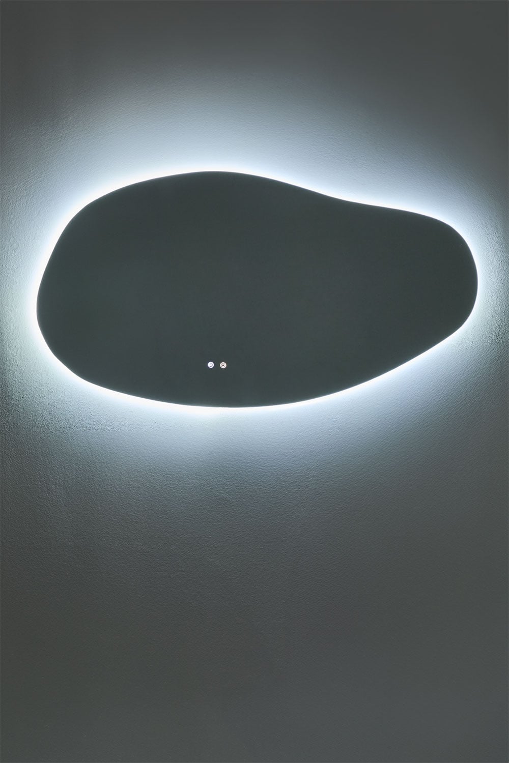 ELITE Sveglia silent con luce LED e snooze - ARGENTO - Silent alarm clock with LED light and snooze - SILVER
