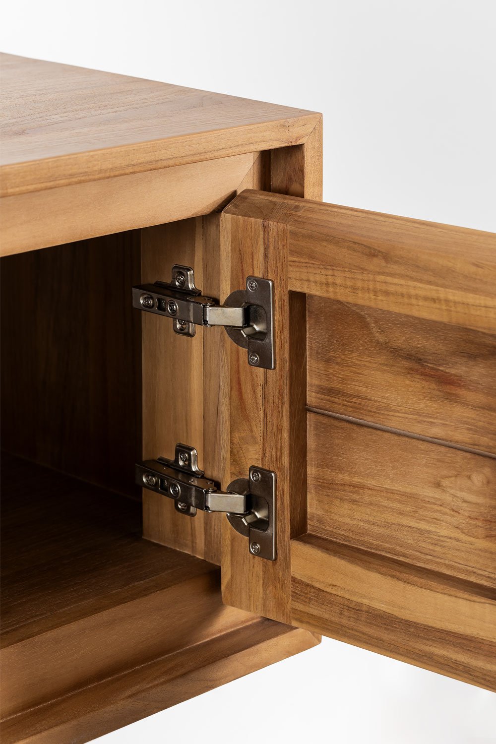 Set di mobili da bagno in legno di teak Jabari, immagine della galleria 5