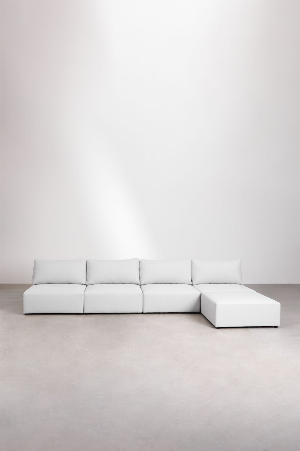 Divano componibile in 4 pezzi con pouf Kata , immagine della galleria 3