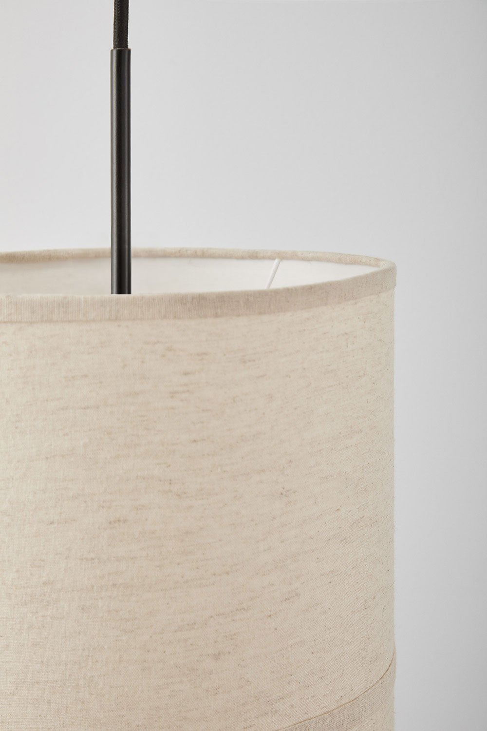 Lampada da soffitto Olinda in cotone riciclato, immagine della galleria 3