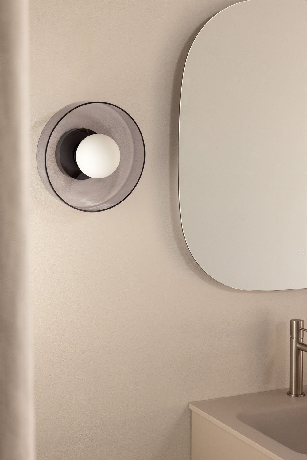 Lampada da parete per bagno Jaxal, immagine della galleria 6