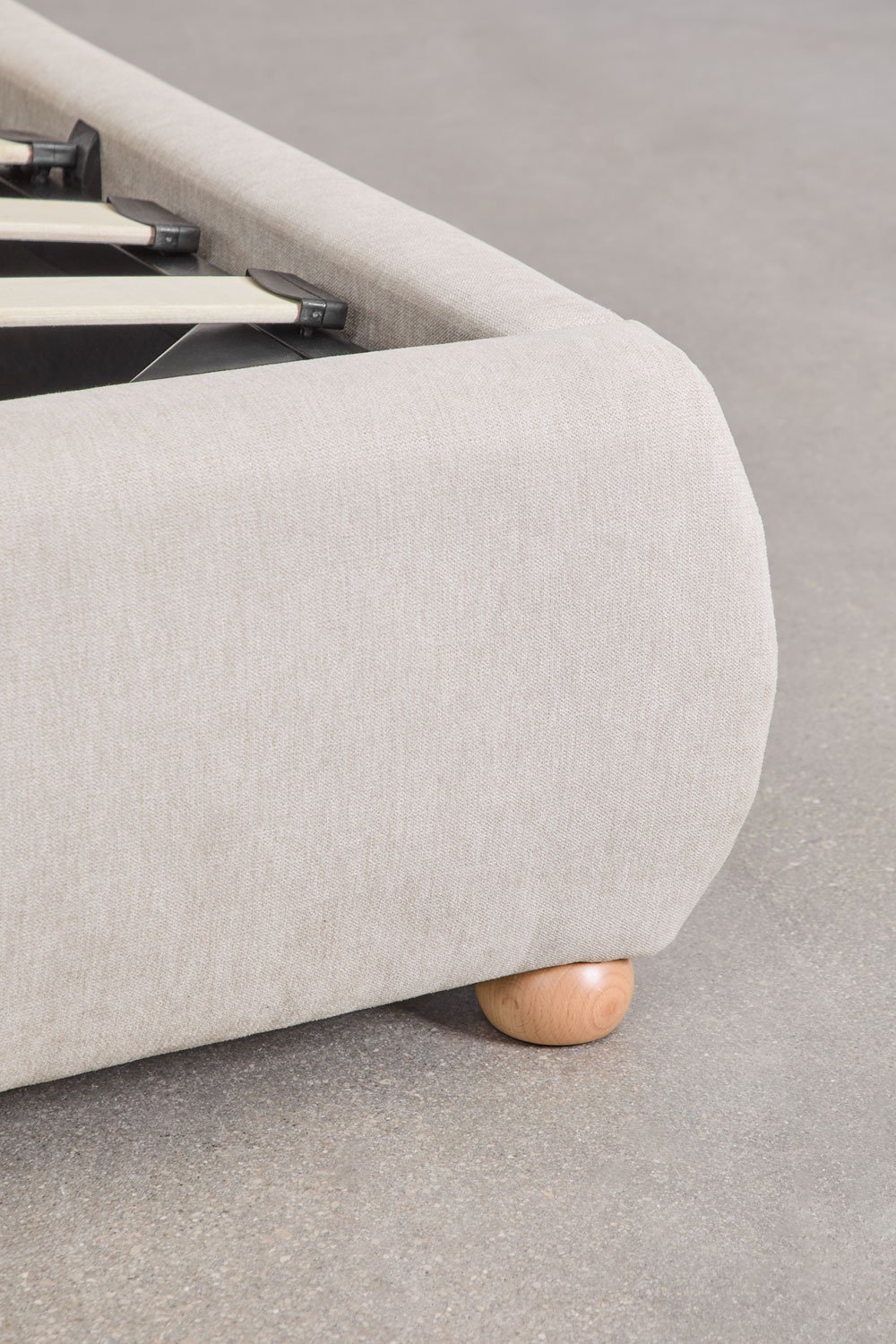 Letto con contenitore imbottito Winselet, immagine della galleria 6