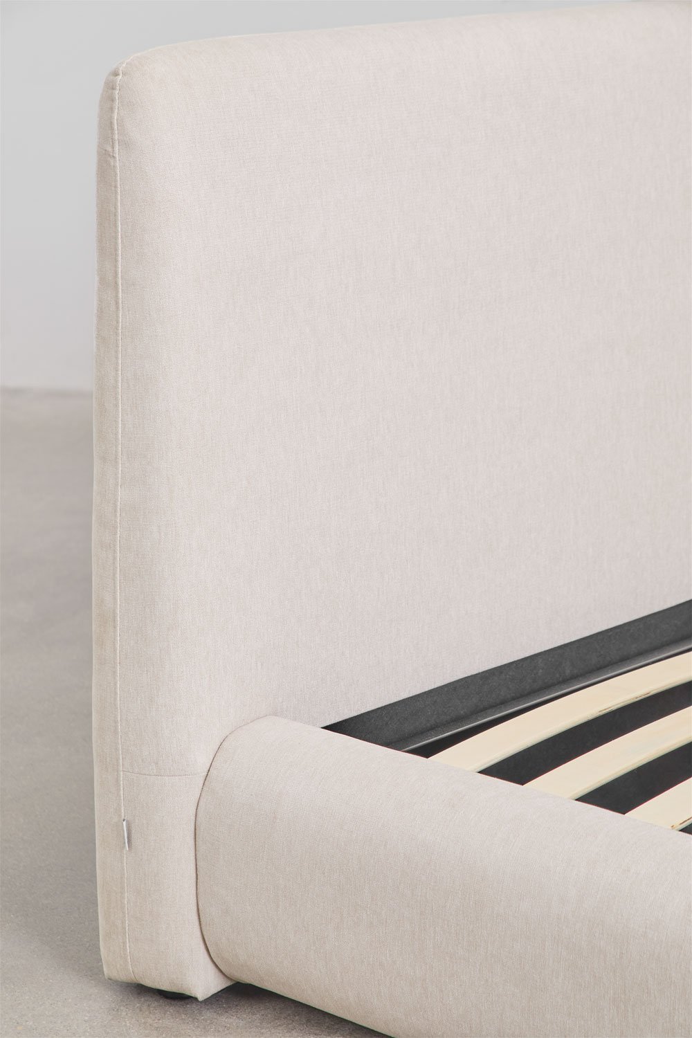 Letto con contenitore imbottito Norena, immagine della galleria 5