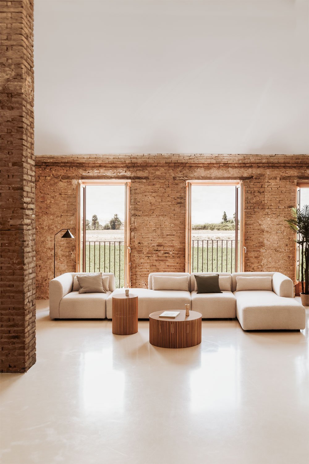 Divano modulare con chaise longue destra in 4 pezzi con chaise lounge Fogler, immagine della galleria 13