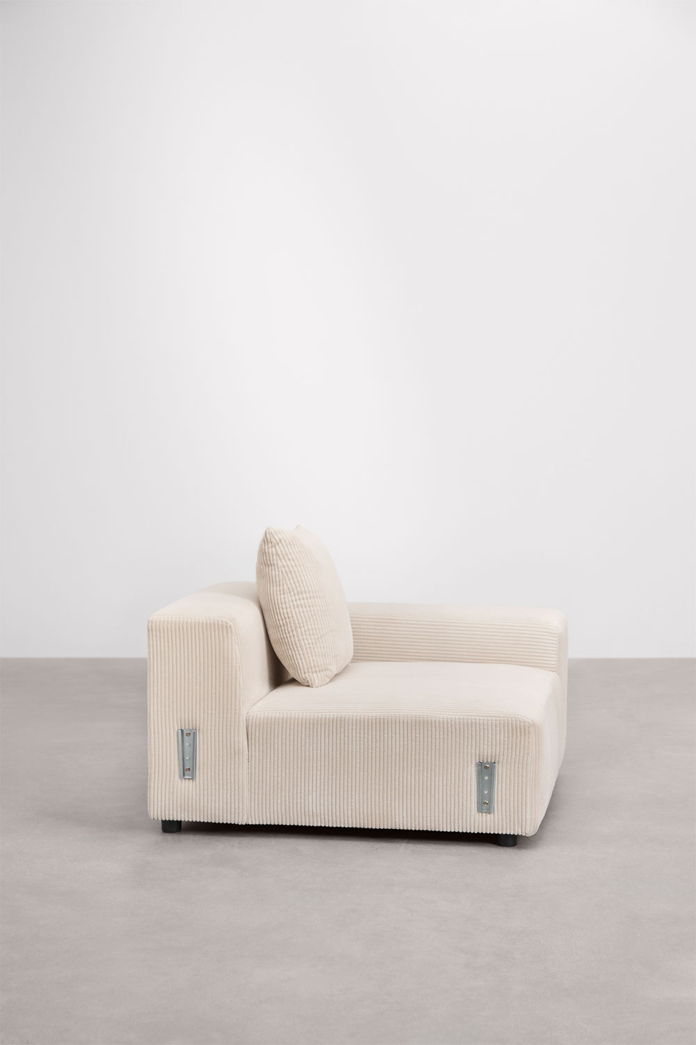 Cuscino Per Bracciolo Divano Rettangolare 60x15x15 Cm Blu - Morbido E Personalizzabile Per Letto E Relax