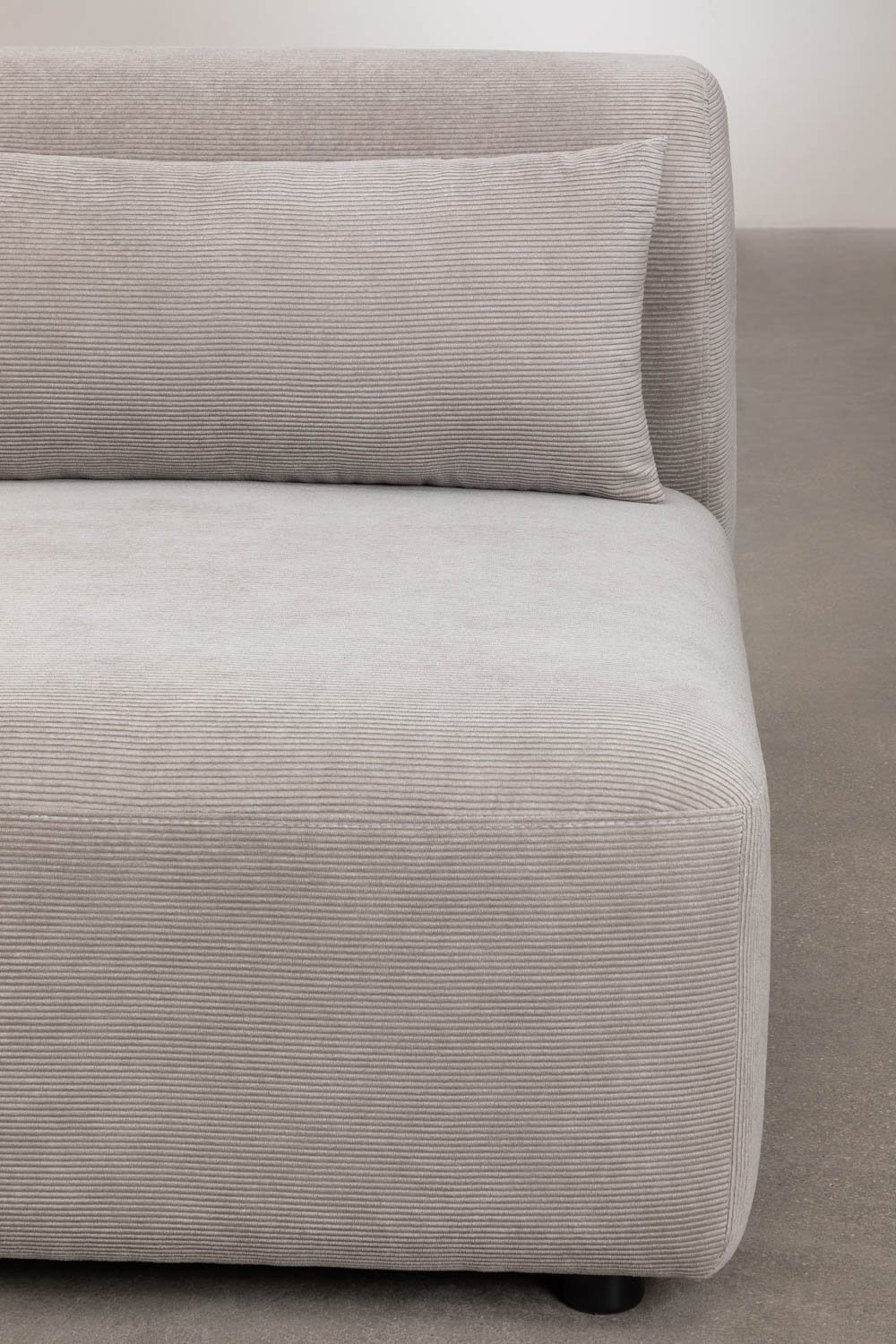 Divano componibile angolare in 5 pezzi con pouf Fogler , immagine della galleria 5