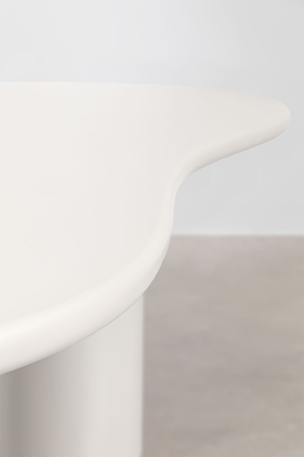 Oval dining table in MDF (220x115 cm) Billie, immagine della galleria 5