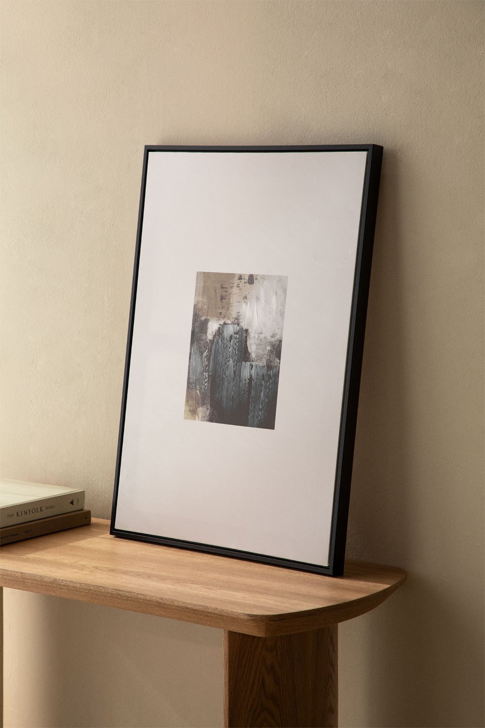 Quadro Decorativo con Trama Intonaco (50x70 cm) Bradie  , immagine della galleria 1