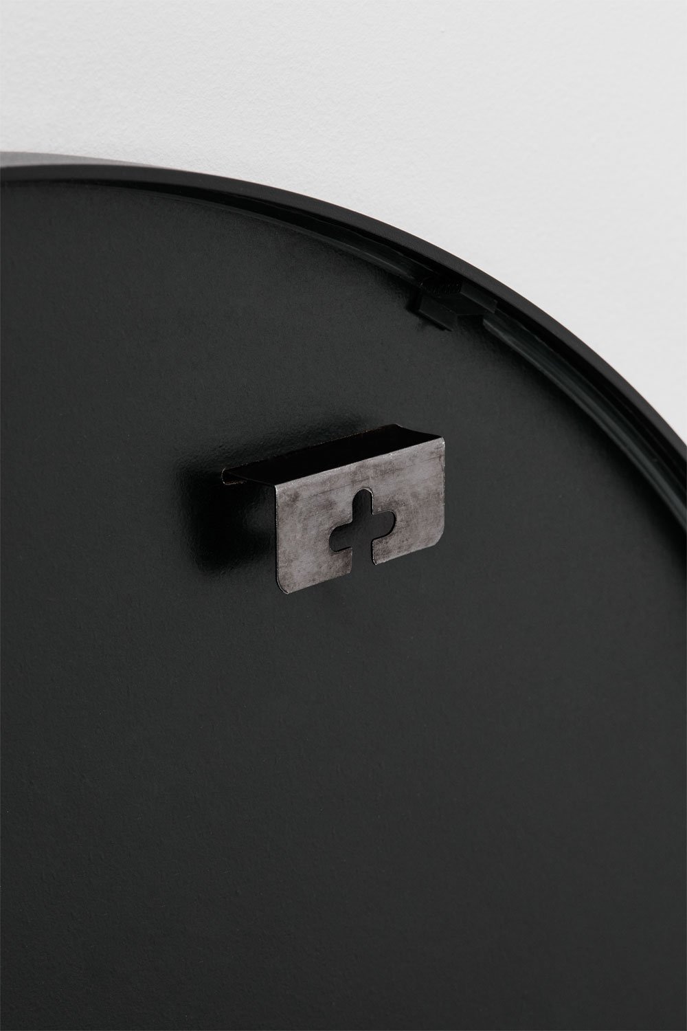 Specchio da parete rotondo Ø60 cm in alluminio Oreste, immagine della galleria 5