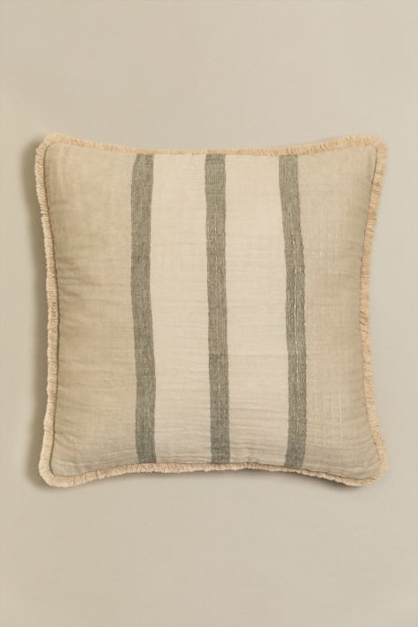 Cuscino quadrato 45x45 cm in cotone Nyland