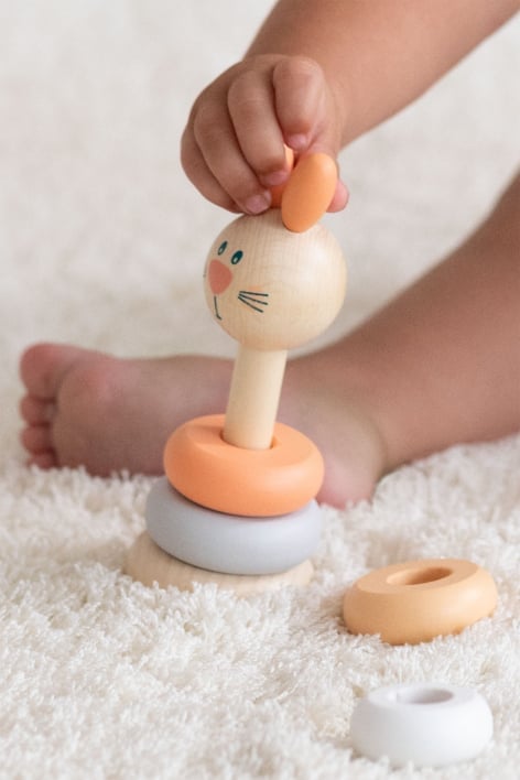 Anelli impilabili in legno Bungo Kids