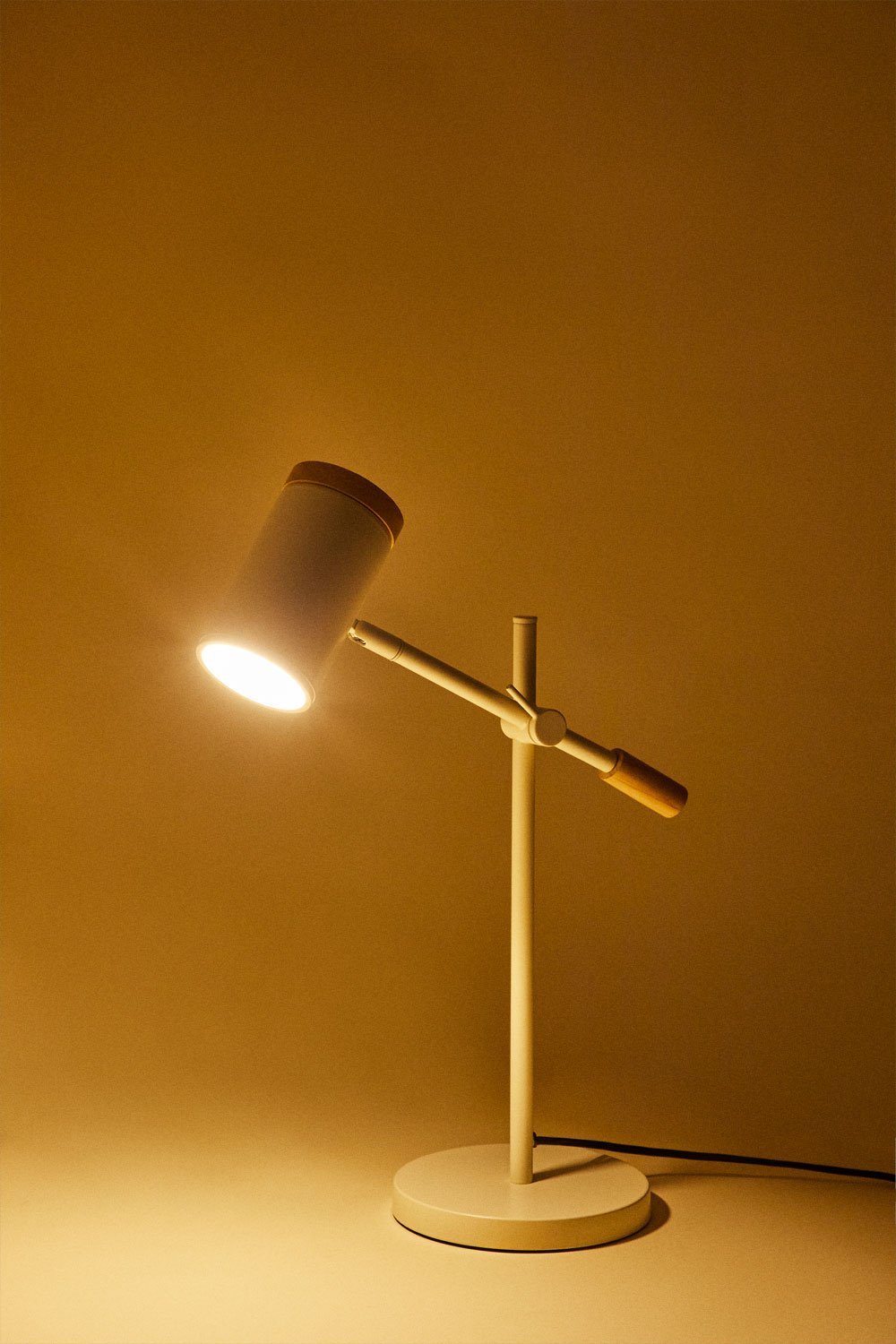 Lampada da tavolo direzionabile in ferro Amaranto, immagine della galleria 3