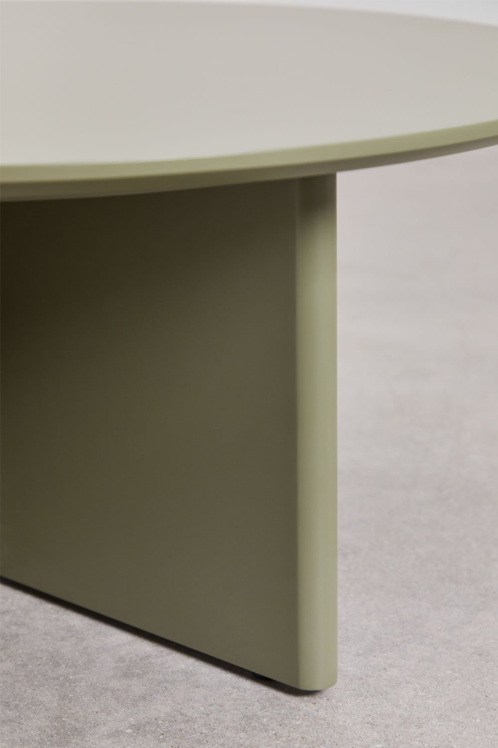 Tavolino rotondo Ø80 cm in MDF Saonara, immagine della galleria 5