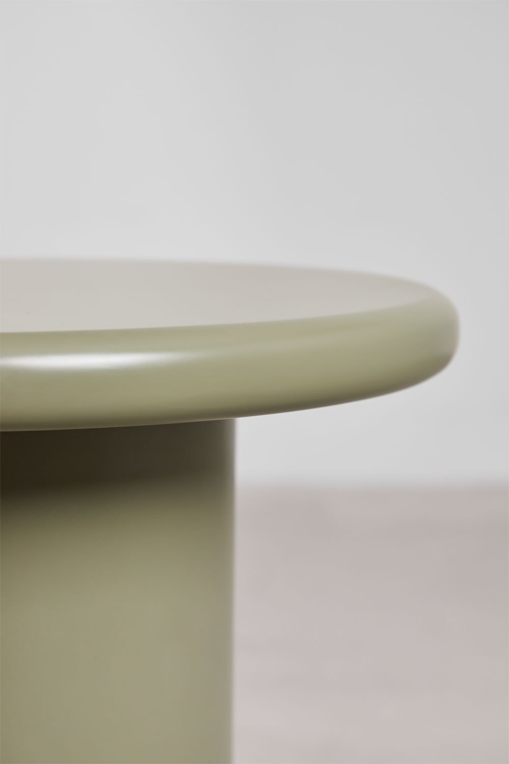 Tavolino laterale rotondo Ø45 cm in MDF Rodeo , immagine della galleria 5