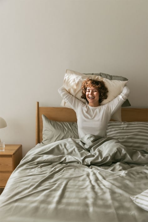 Copripiumino in raso Sampras a 300 fili