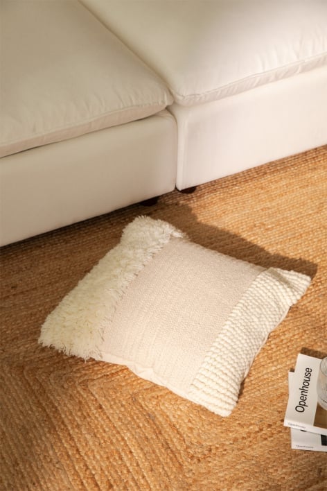 Cuscino quadrato in cotone (50x50 cm) Pivit