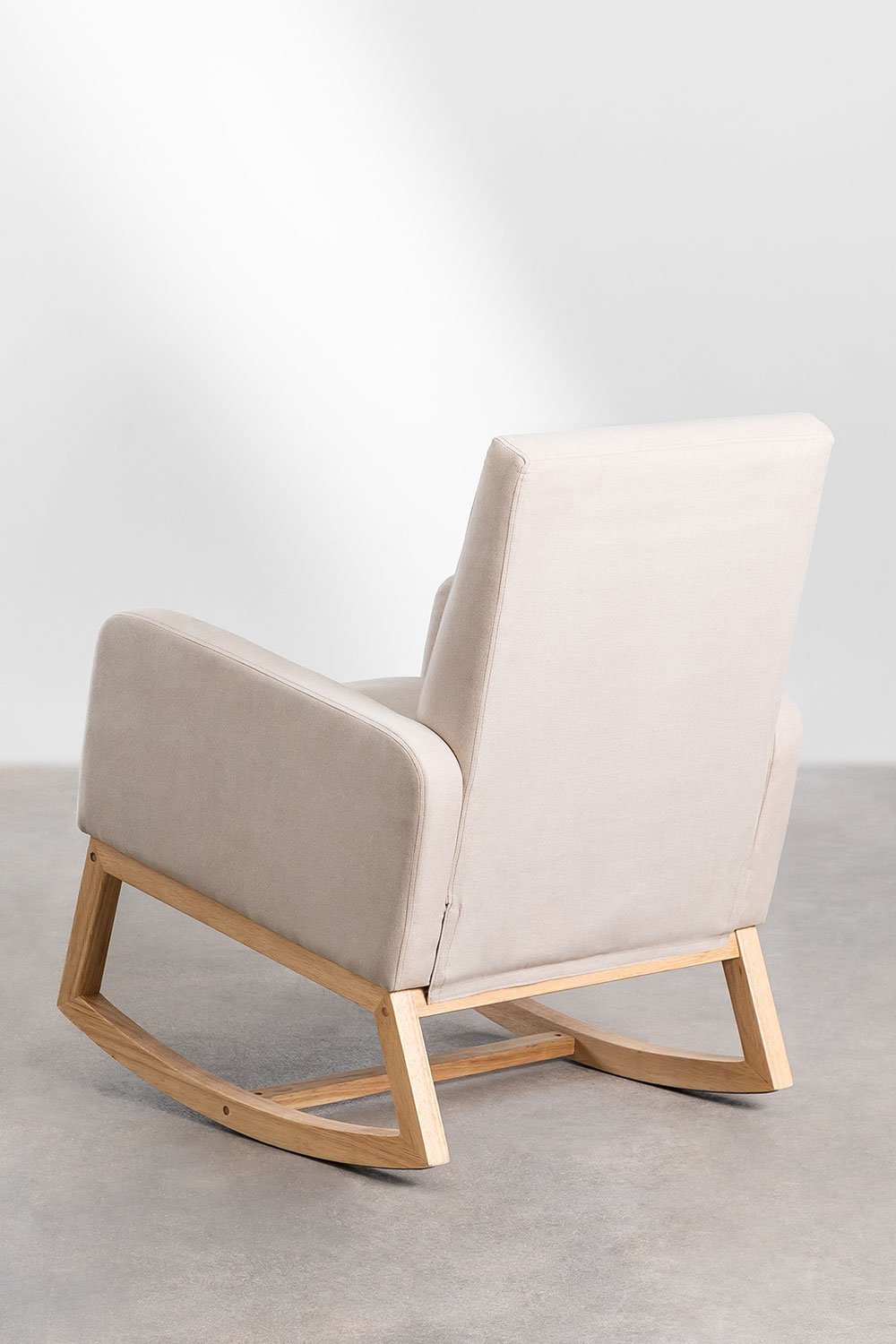 Confezione da 2 sedie a dondolo imbottite Abigray, immagine della galleria 4