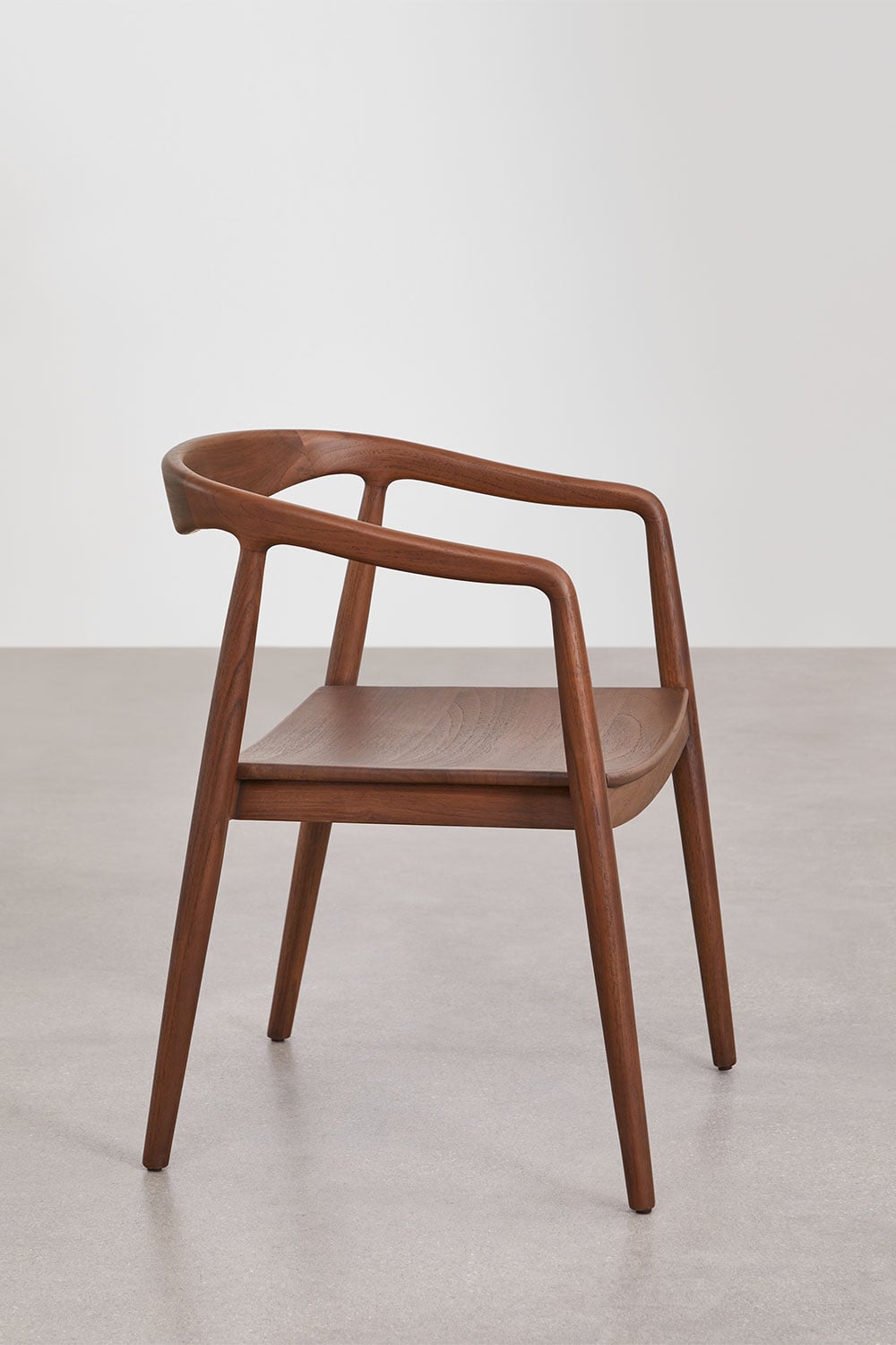 Set di 4 sedie da giardino in legno di teak Rokan, immagine della galleria 3