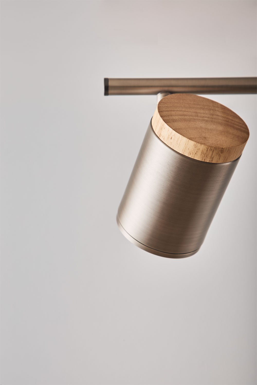 Lampada da soffitto orientabile con 3 punti luce in ferro Amaranto, immagine della galleria 5