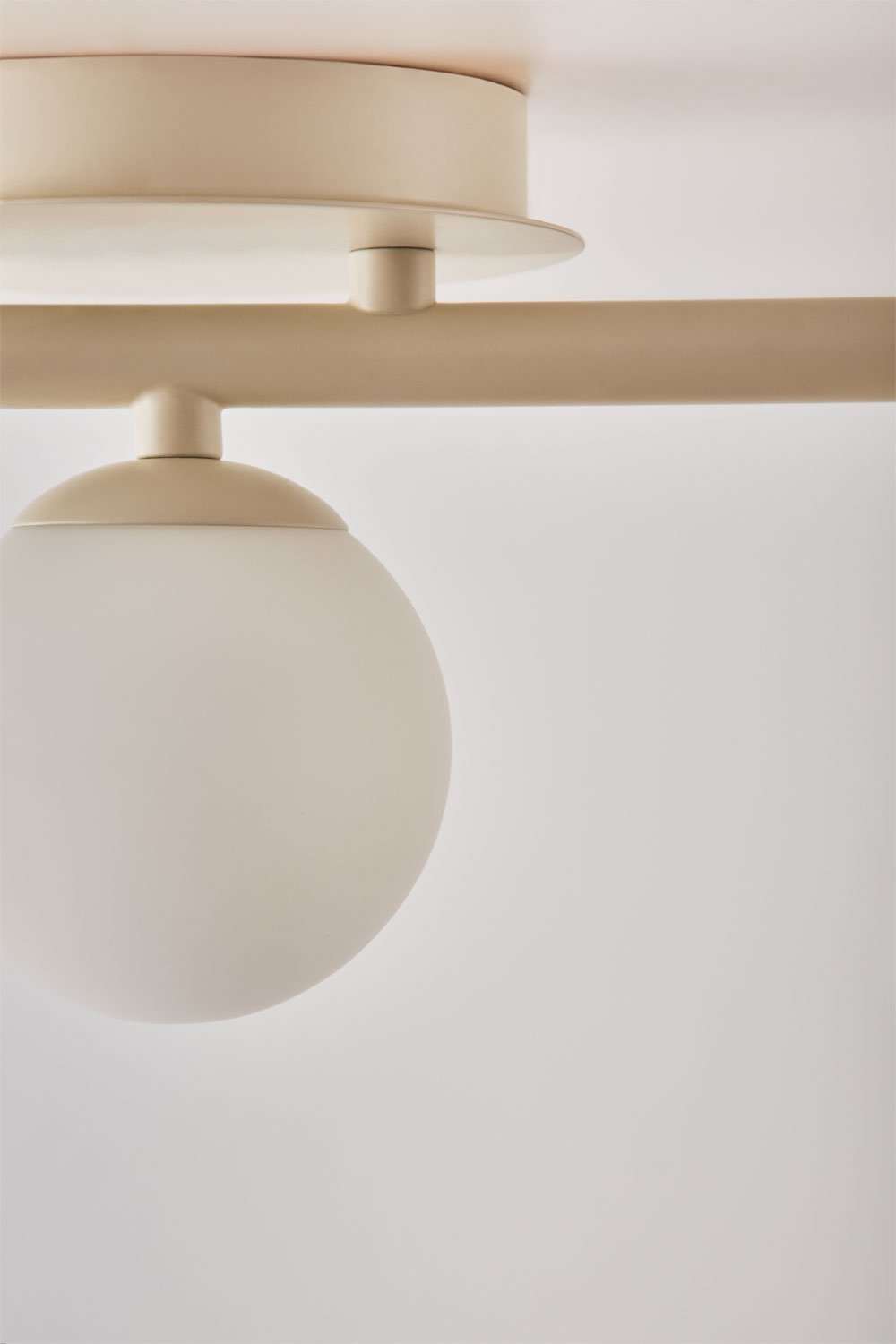 Lampada da soffitto orientabile con 5 punti luce in ferro Amaranto, immagine della galleria 6
