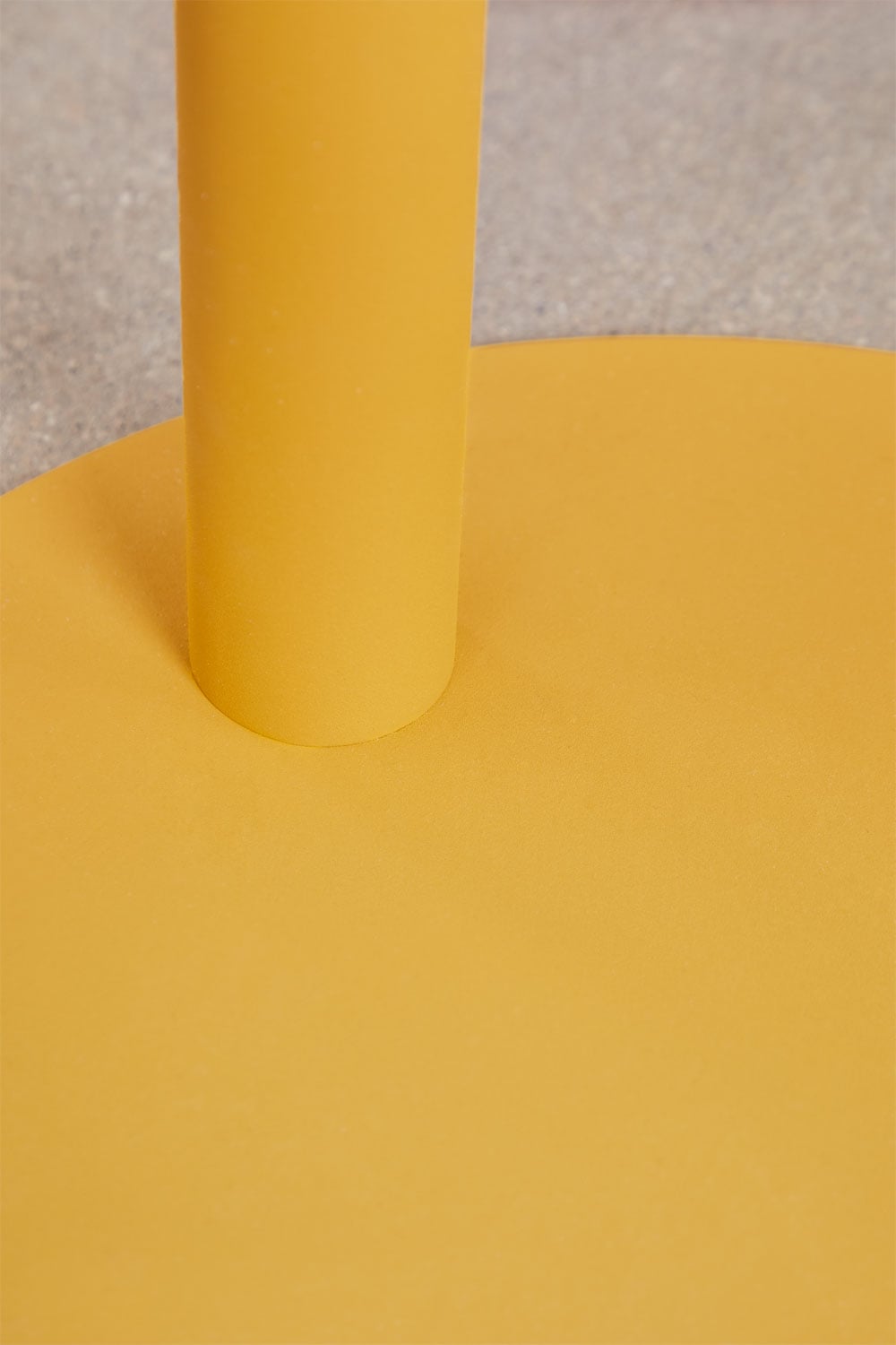 Tavolino da giardino rotondo Ø40 cm in acciaio Yannik, immagine della galleria 5