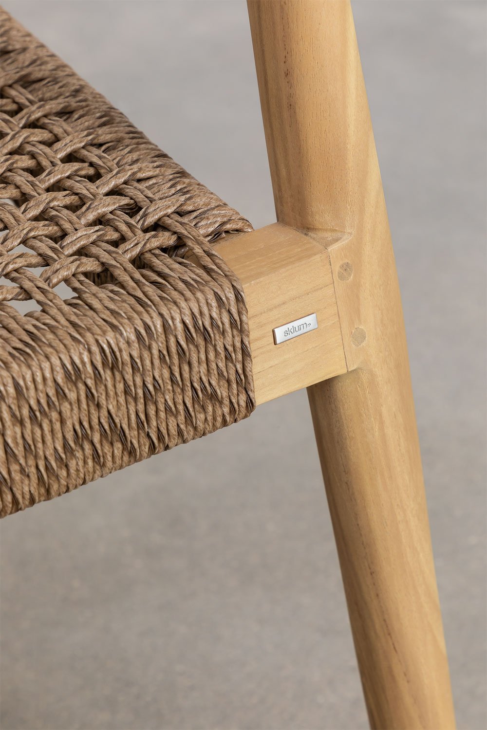 Sedia da giardino in legno di teak Celle           , immagine della galleria 7