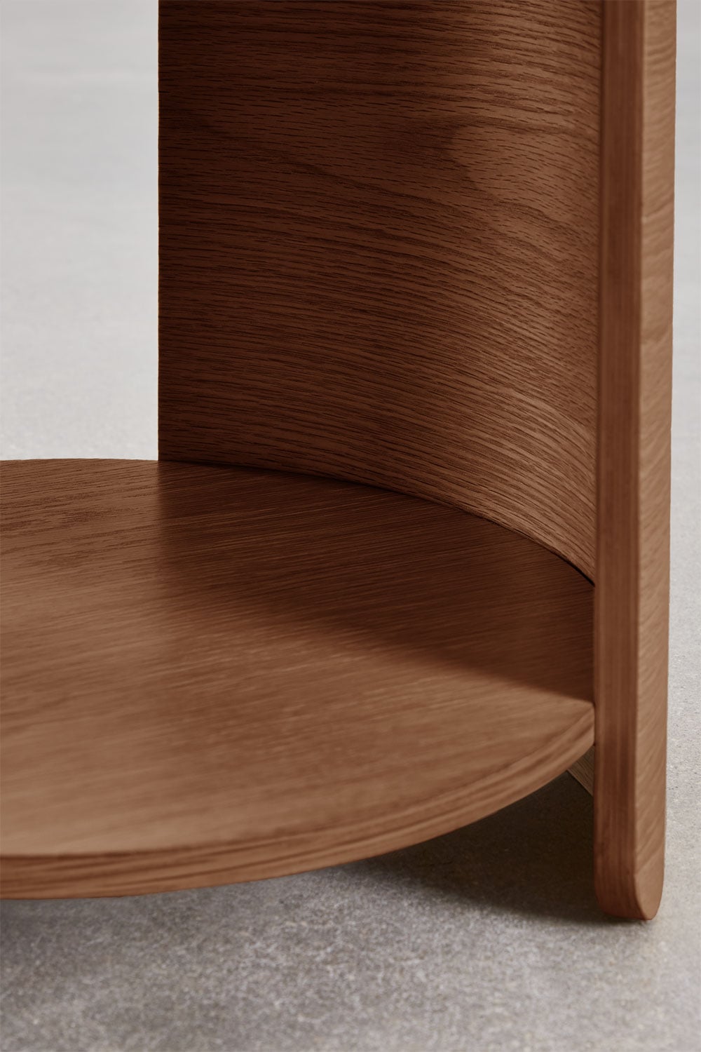 Tavolino rotondo Ø45 cm in legno Adelis, immagine della galleria 3