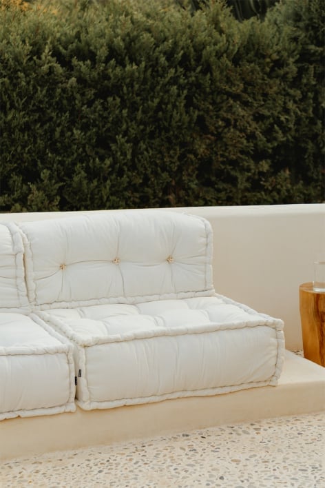 Divano modulare in cotone Yebel