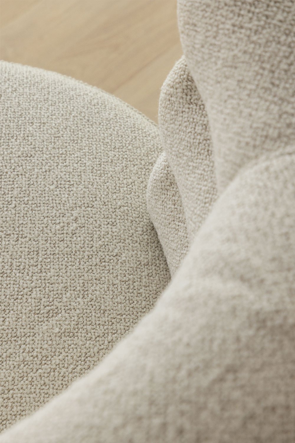 Confezione da 4 sedie girevoli imbottite da pranzo Protea, immagine della galleria 2