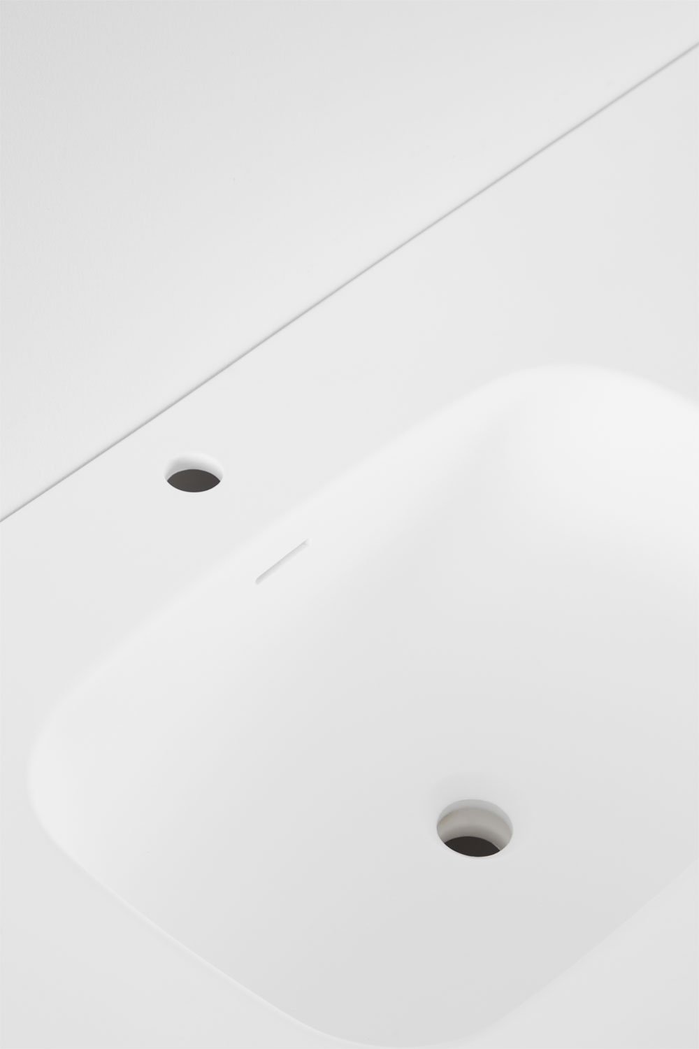 Set mobili da bagno in legno Solea con lavabo integrato, immagine della galleria 5