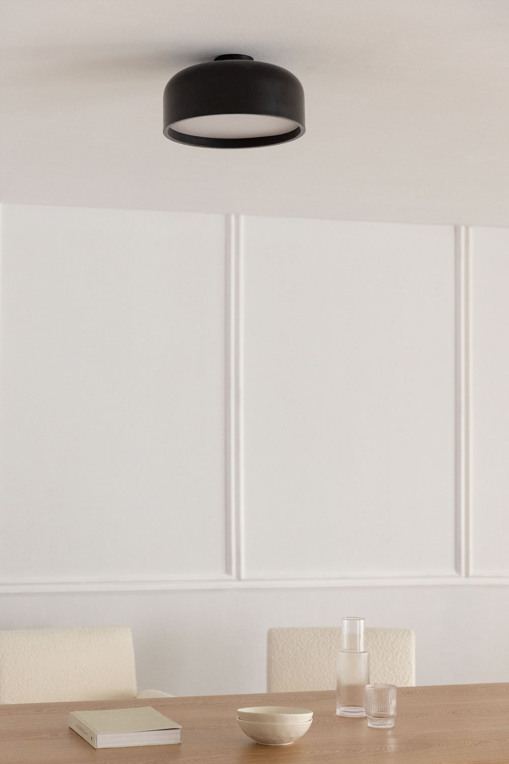 Plafoniera da soffitto in ferro Glatzer, immagine della galleria 1