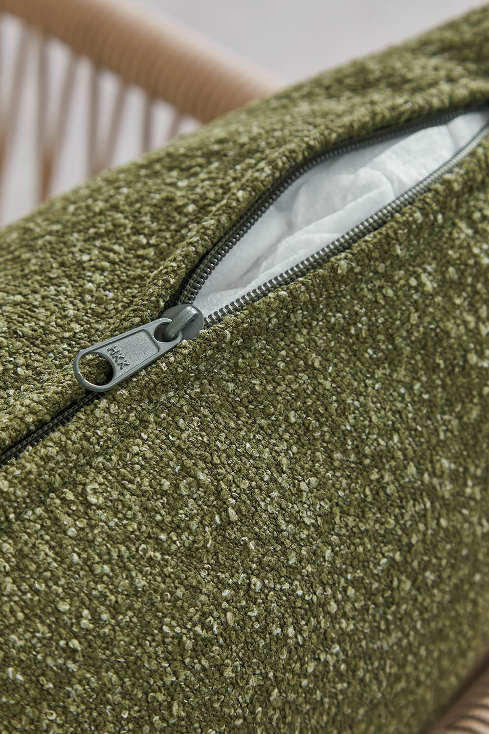 Confezione da 2 poltrone da giardino Karvia in alluminio e legno di acacia , immagine della galleria 8