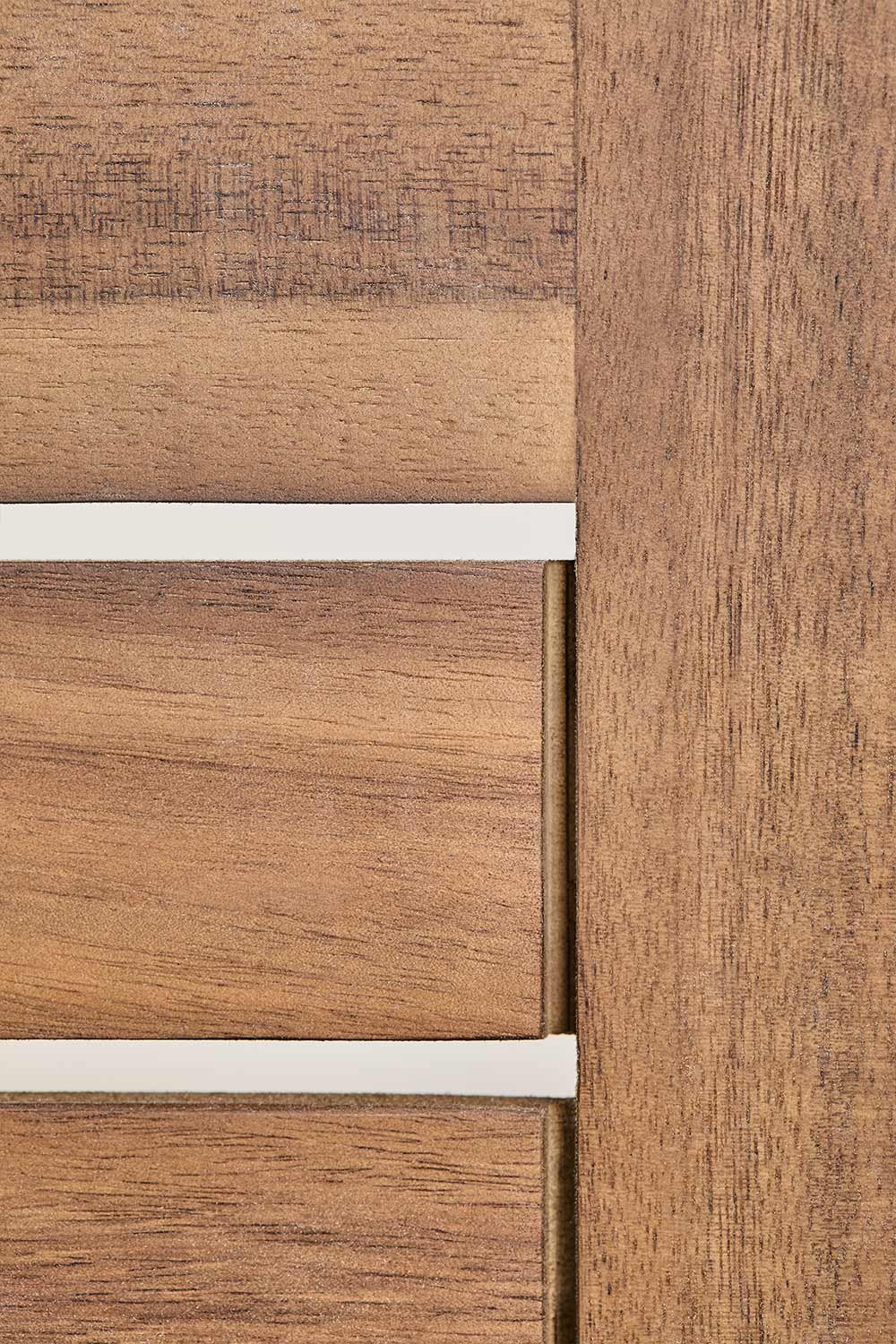 Set da giardino con divano modulare e tavolino da caffè in legno di acacia Branson, 2 pezzi , immagine della galleria 12