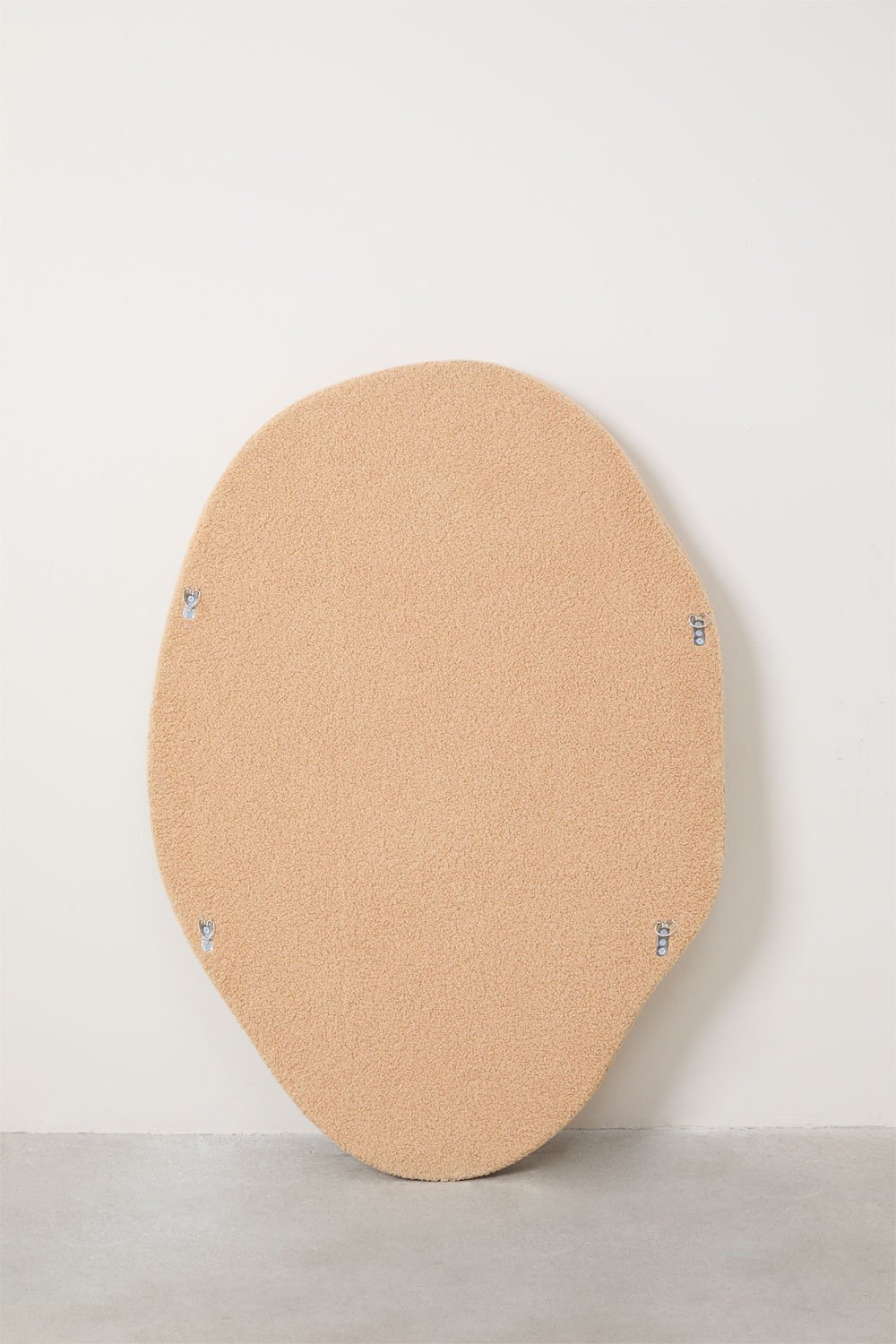Specchio da parete 70x100 cm in tessuto bouclé Ceniro, immagine della galleria 5