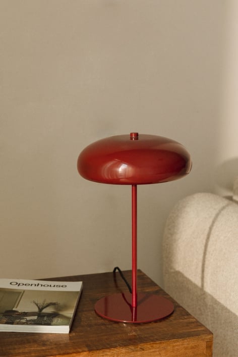 Lampada da tavolo in metallo Hilma